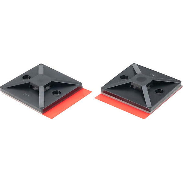 HellermannTyton Klebesockel 28x28mm sw MB4APT-A-PA66-BK
